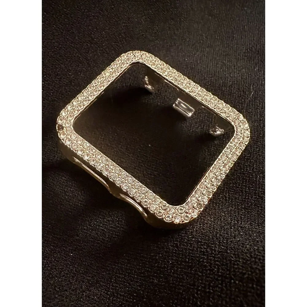 Gold Apple Watch Bumper For 38mm Apple Watch. Embellished Bumper, Gold